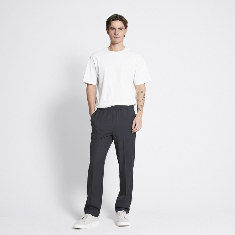 Dress pants "Aris" Dk Grey melange